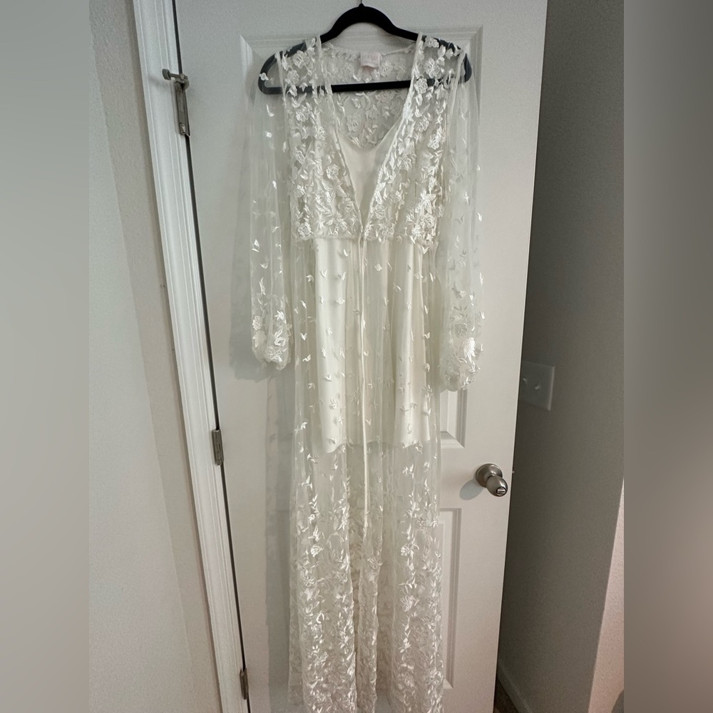 Bride’s robe